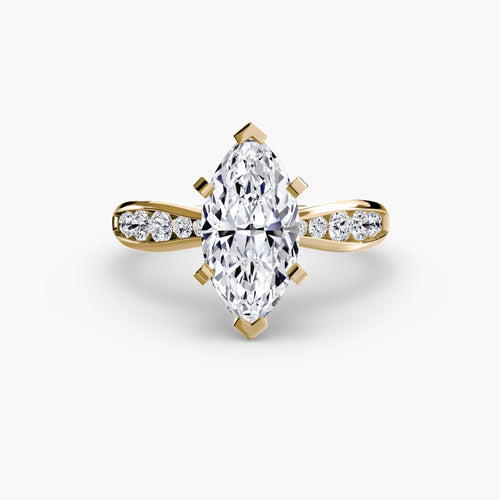 Solitaire with Pavé 3.