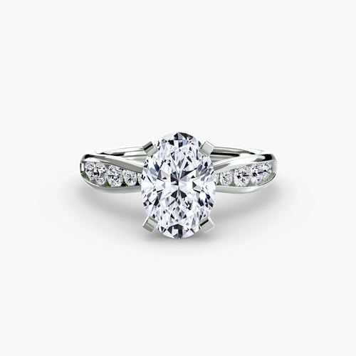 Solitaire with Pavé 3.