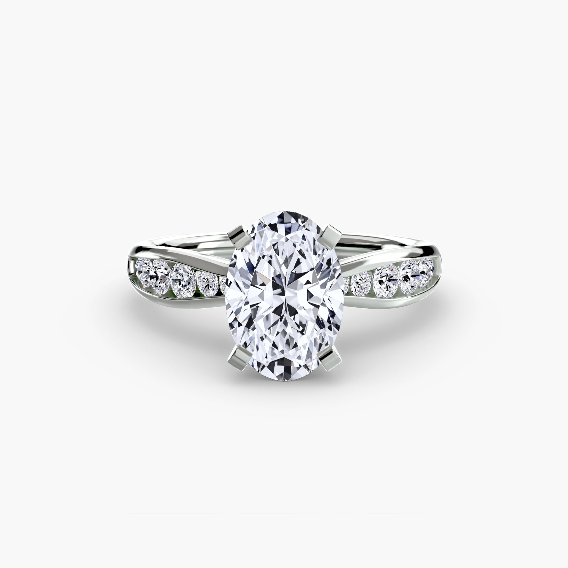 Solitaire with Pavé 3.