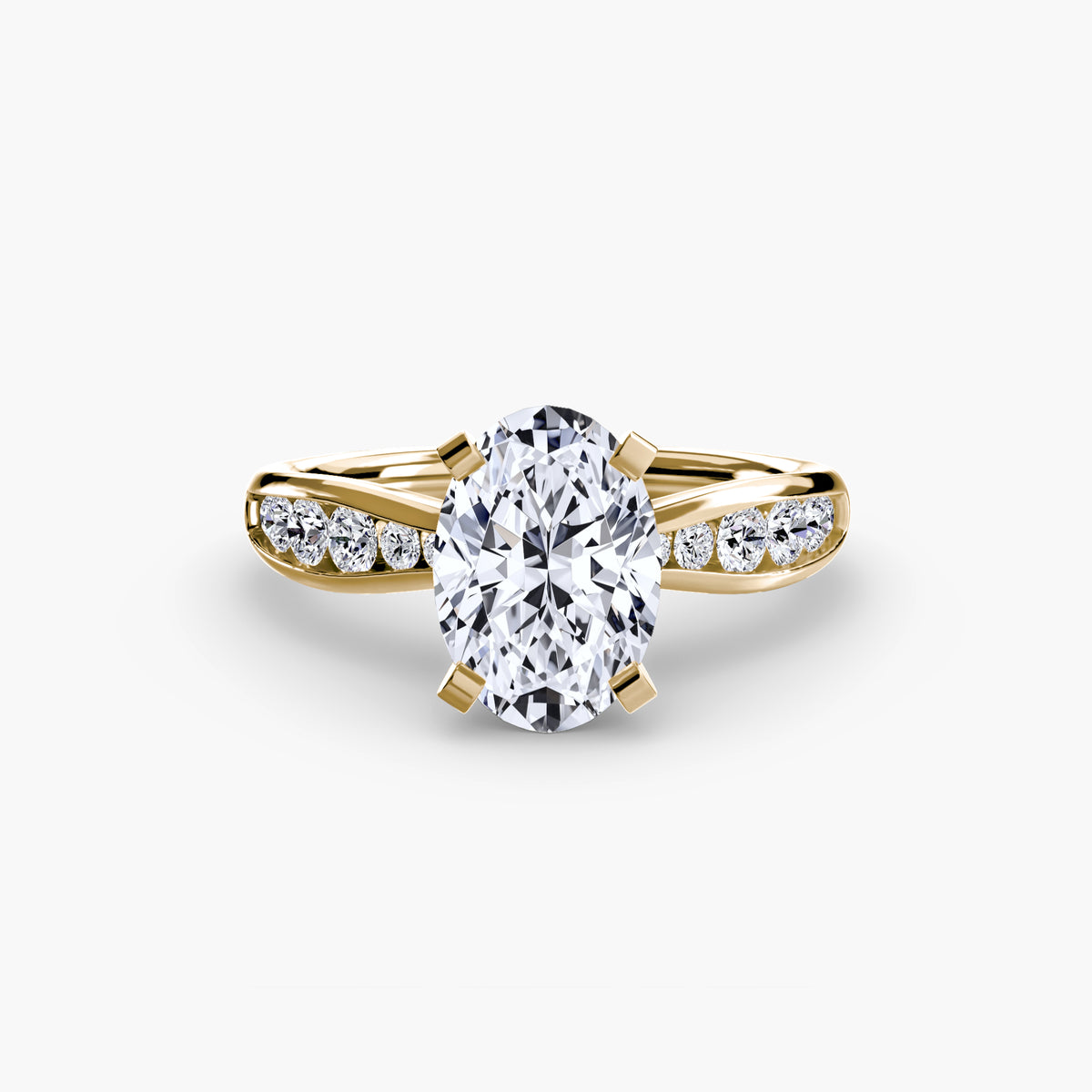 Solitaire with Pavé 3.
