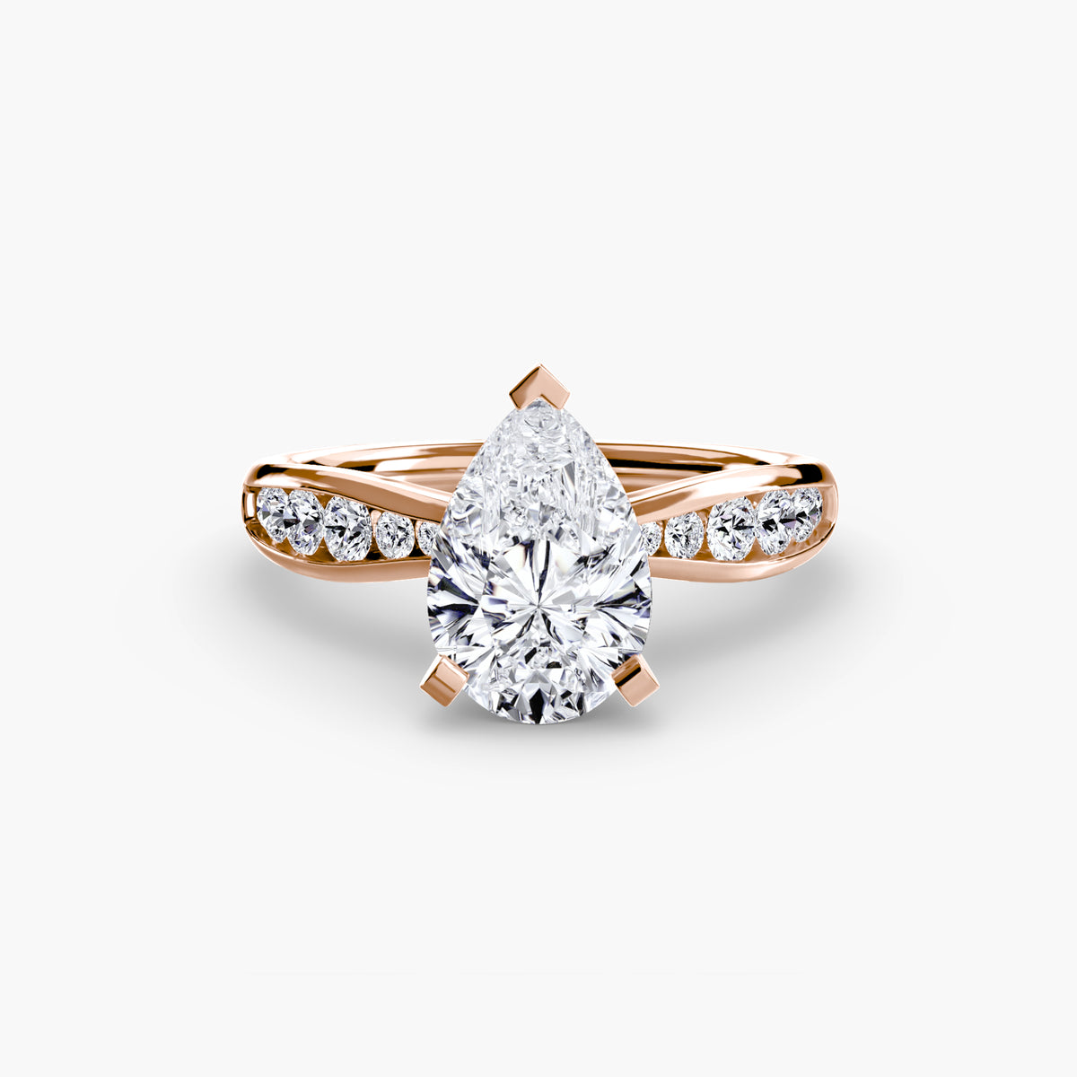 Solitaire with Pavé 3.