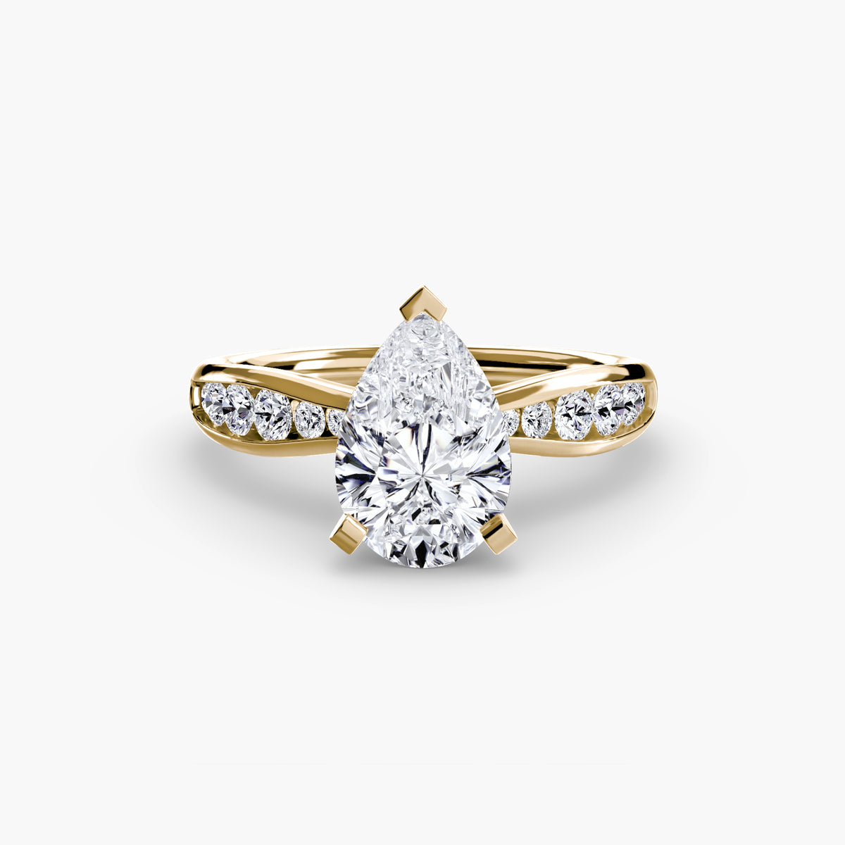 Solitaire with Pavé 3.