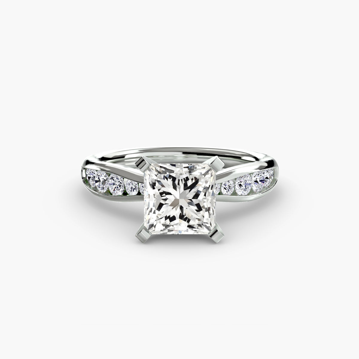 Solitaire with Pavé 3.