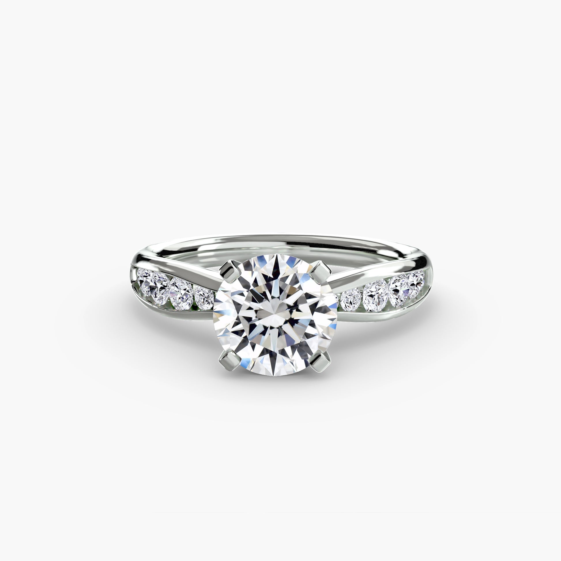 Solitaire with Pavé 3.