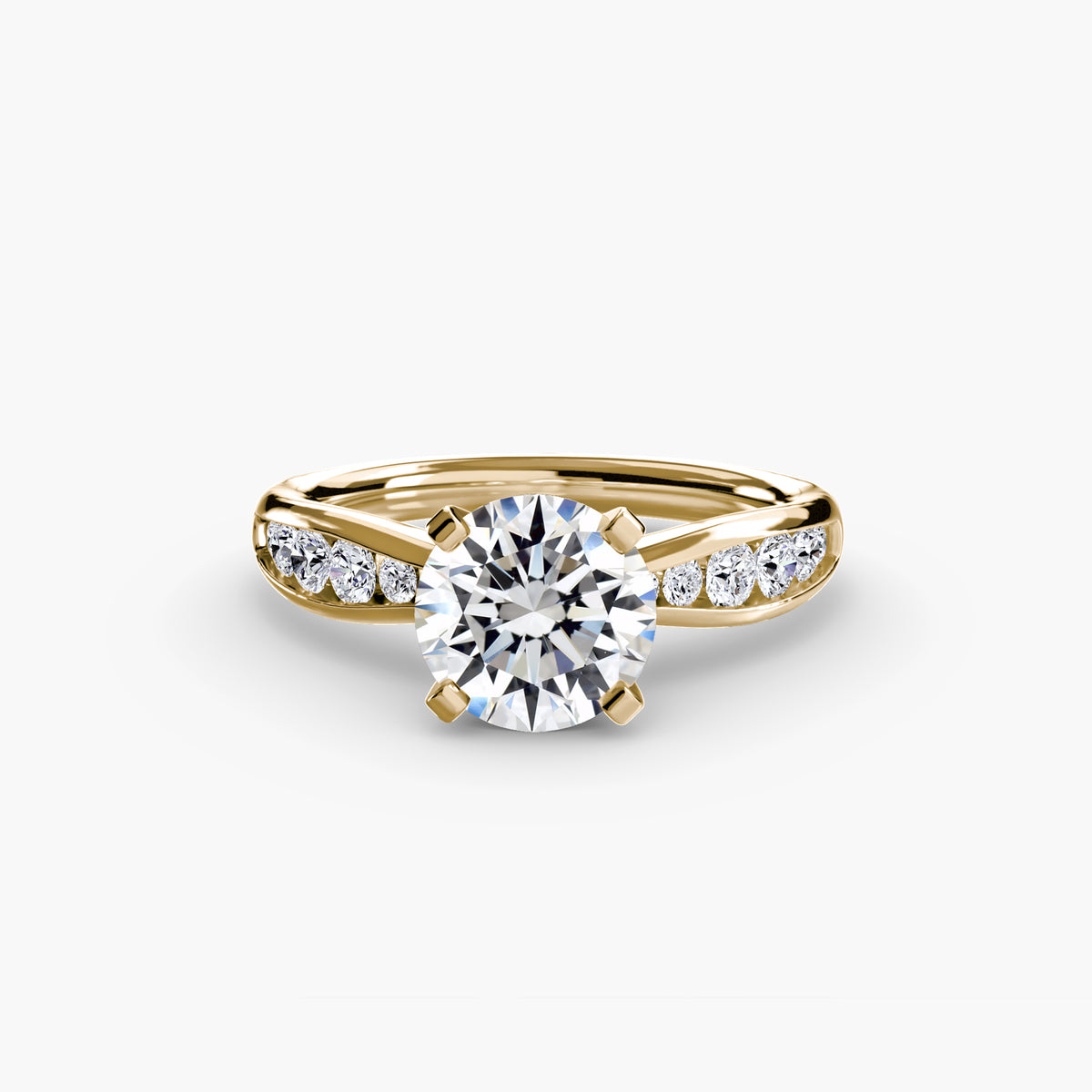 Solitaire with Pavé 3.