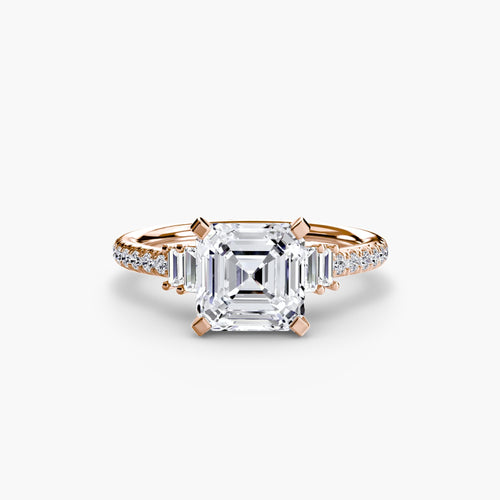 Solitaire with Pavé 4.