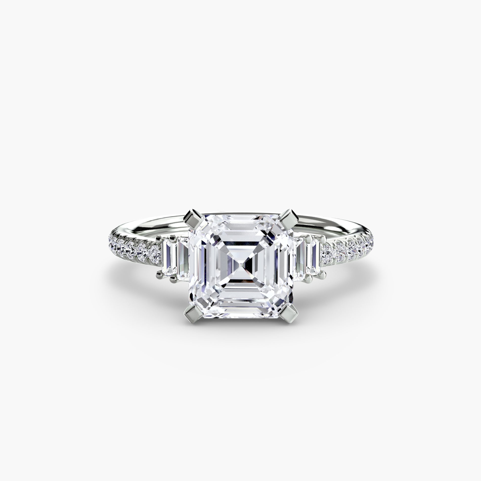 Solitaire with Pavé 4.