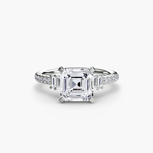 Solitaire with Pavé 4.