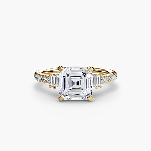 Solitaire with Pavé 4.