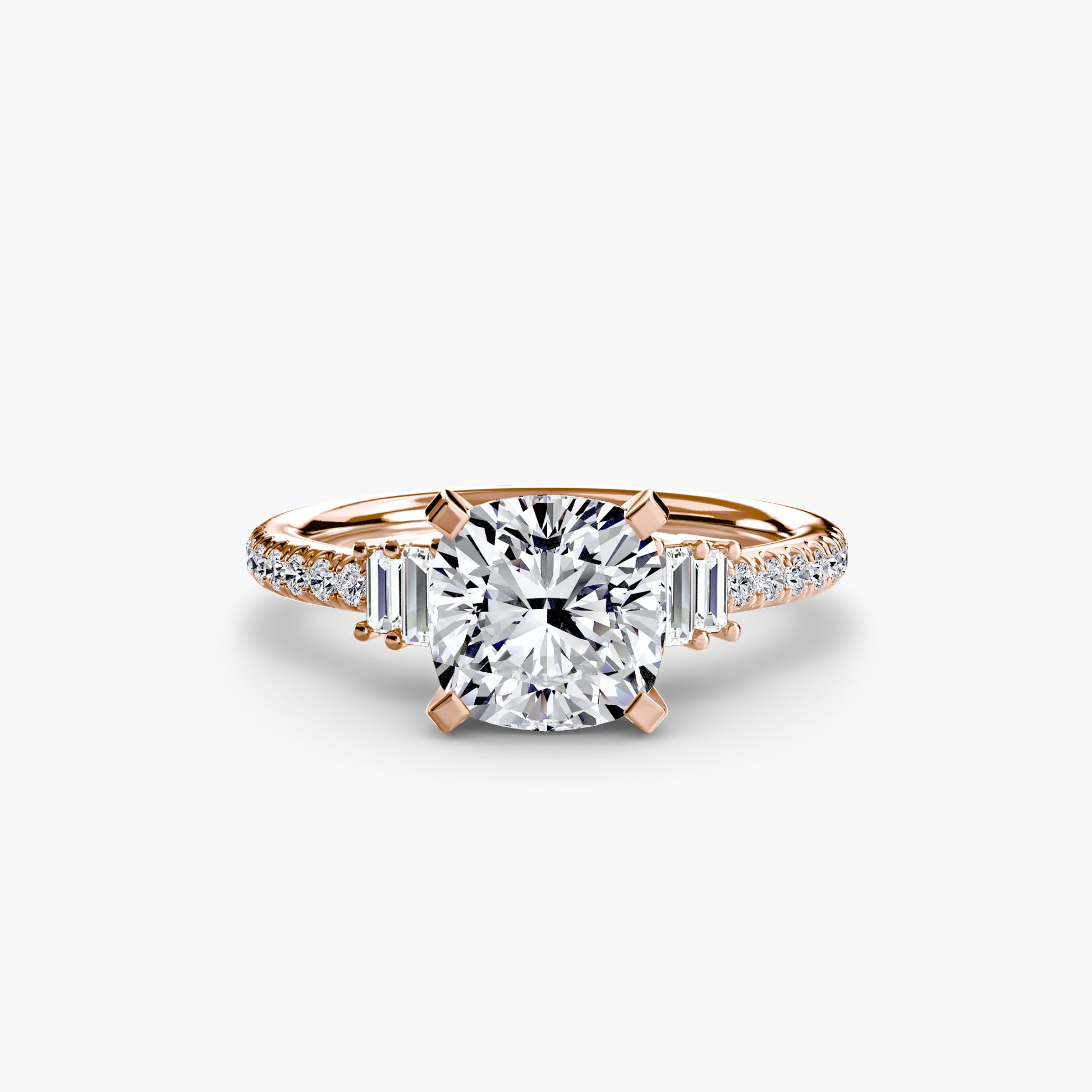 Solitaire with Pavé 4.