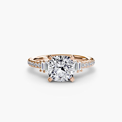 Solitaire with Pavé 4.