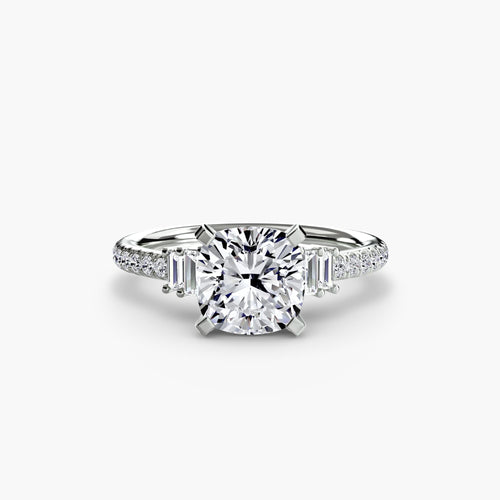 Solitaire with Pavé 4.