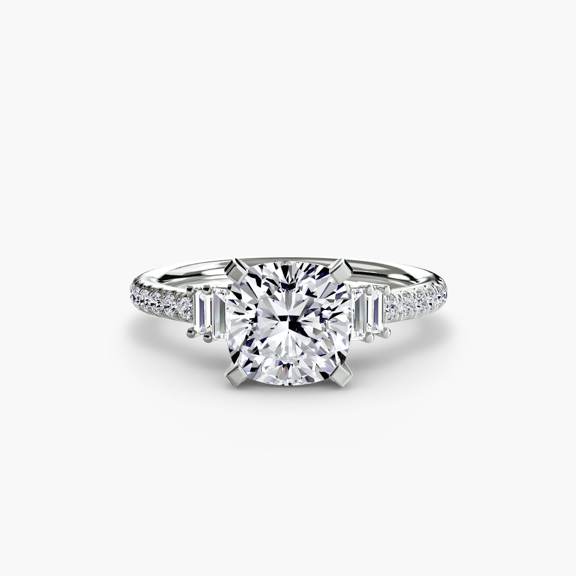 Solitaire with Pavé 4.