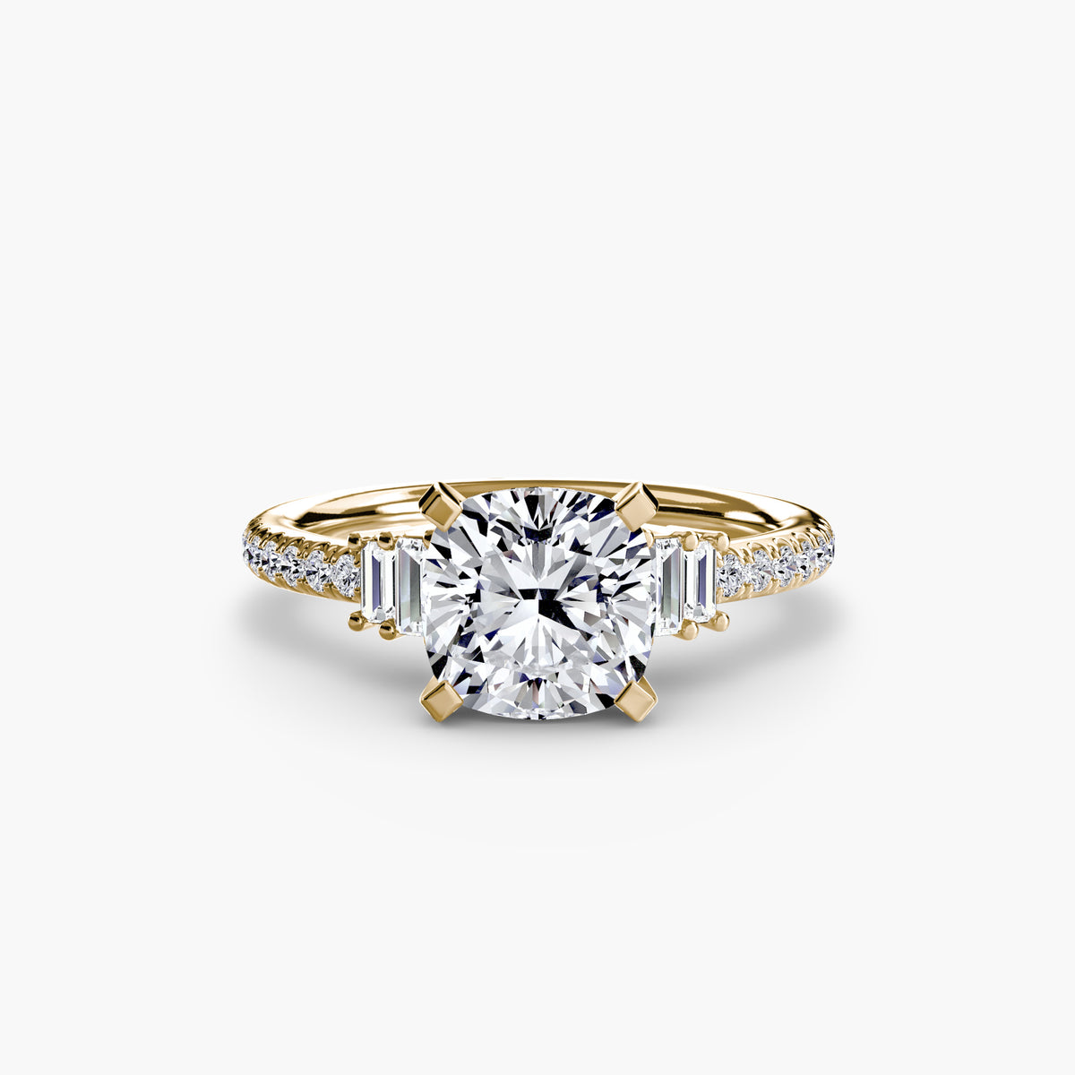 Solitaire with Pavé 4.