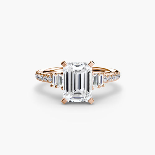 Solitaire with Pavé 4.