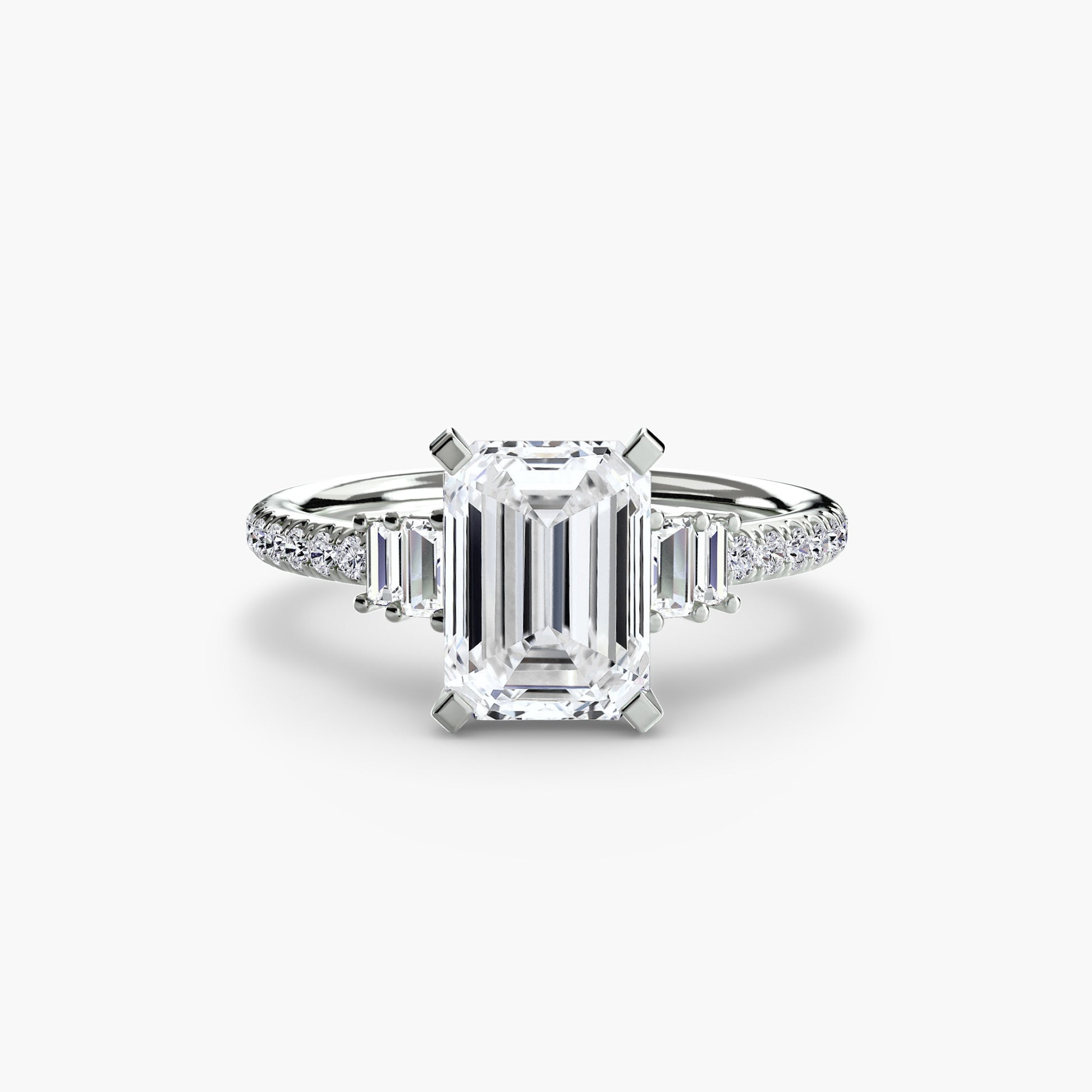 Solitaire with Pavé 4.