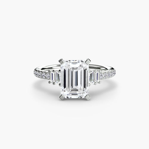 Solitaire with Pavé 4.