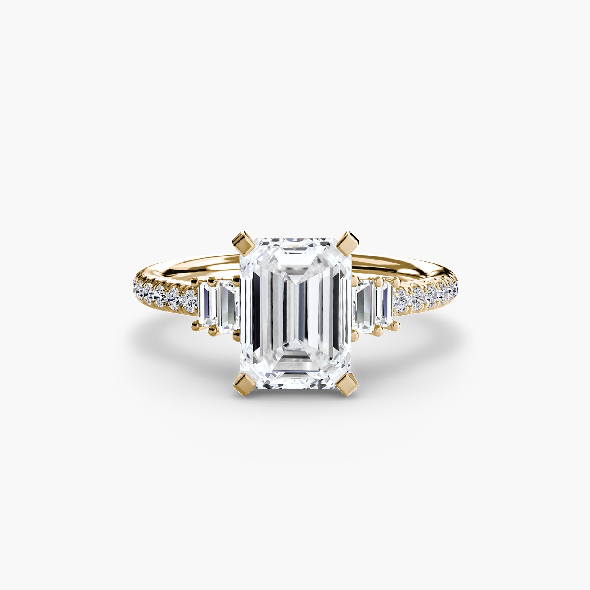 Solitaire with Pavé 4.