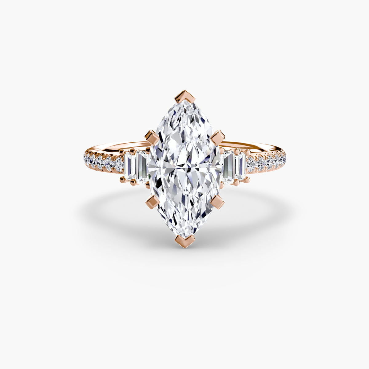 Solitaire with Pavé 4.