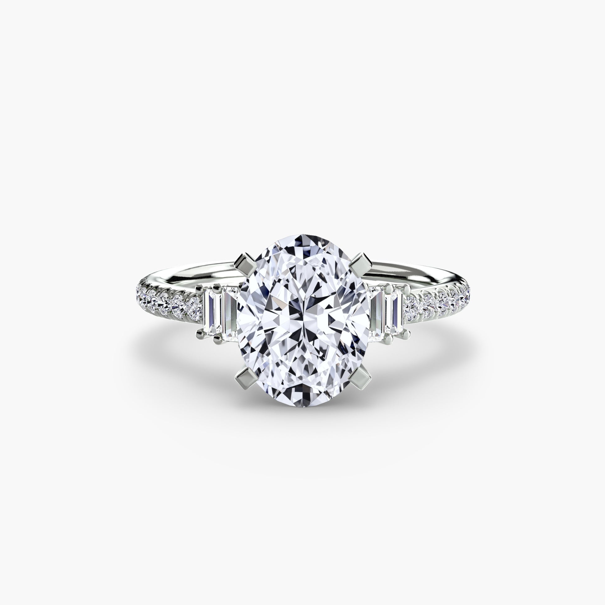 Solitaire with Pavé 4.