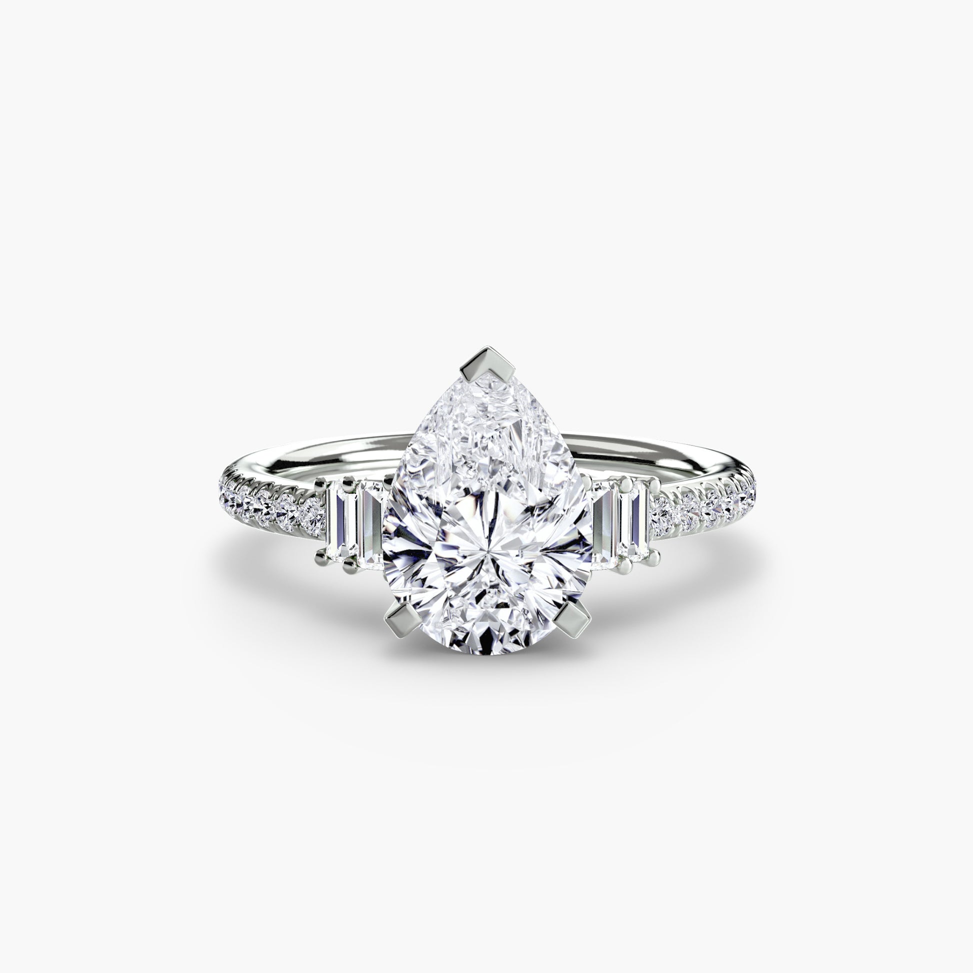Solitaire with Pavé 4.