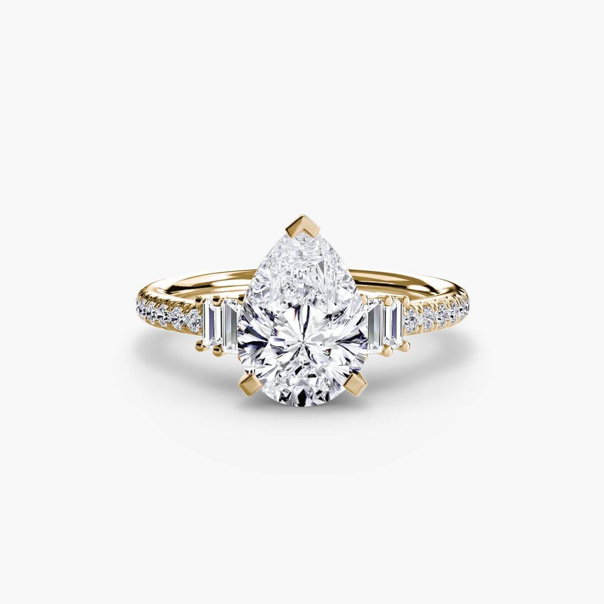 Solitaire with Pavé 4.