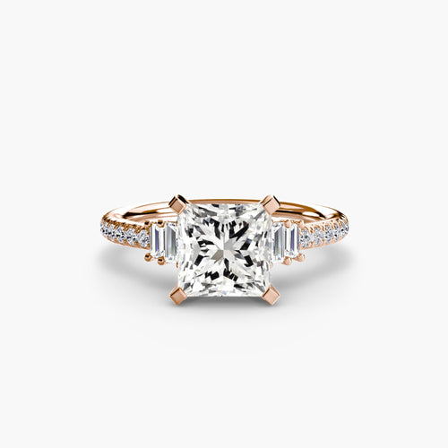 Solitaire with Pavé 4.