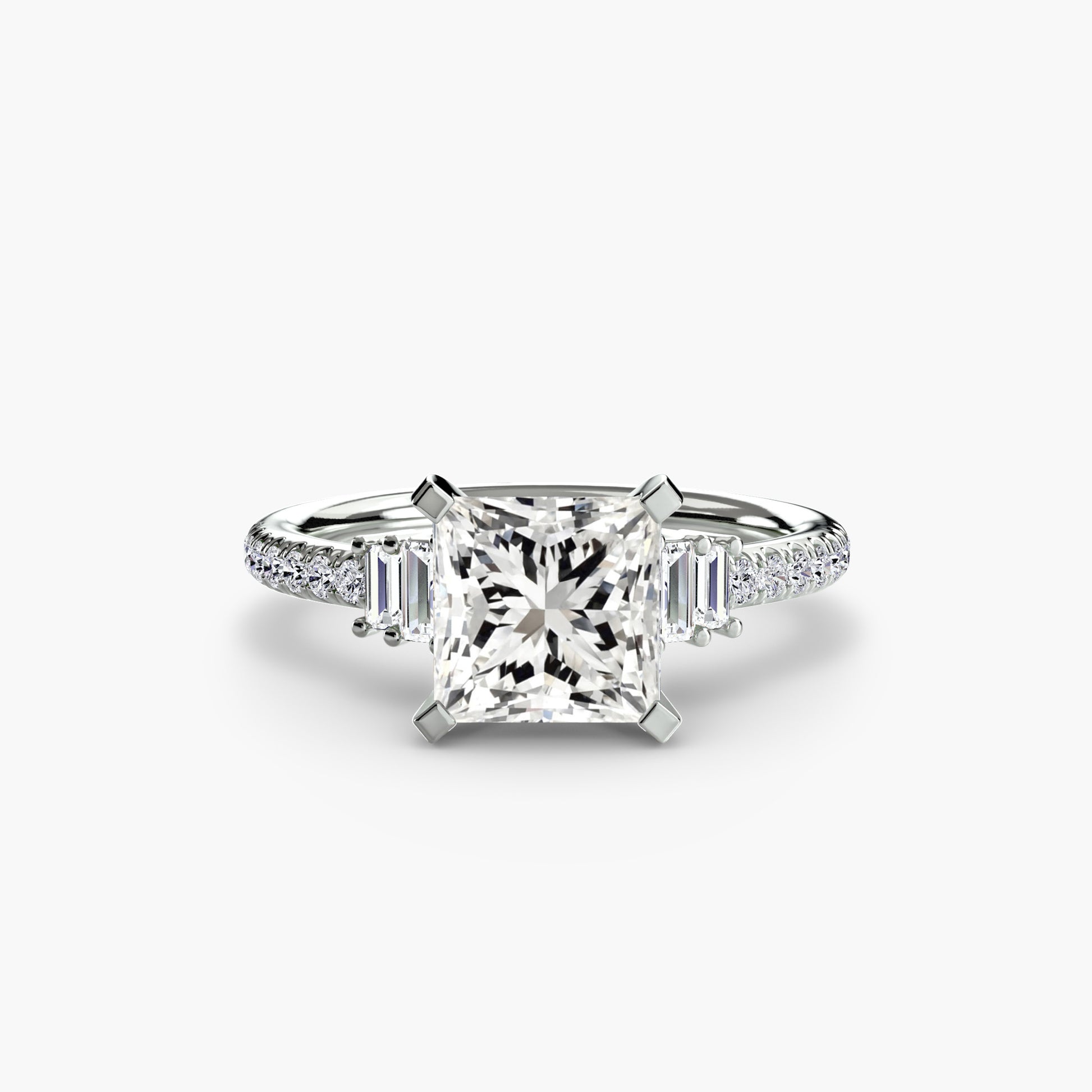Solitaire with Pavé 4.