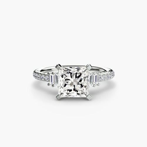 Solitaire with Pavé 4.