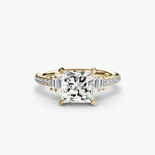 Solitaire with Pavé 4.