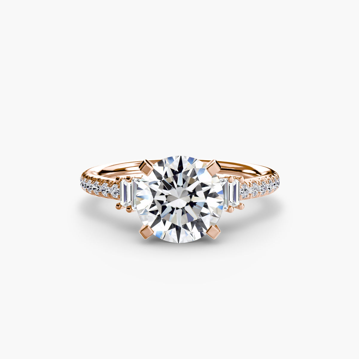 Solitaire with Pavé 4.
