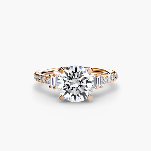 Solitaire with Pavé 4.