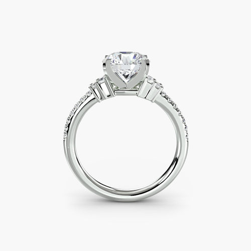 Solitaire with Pavé 4.