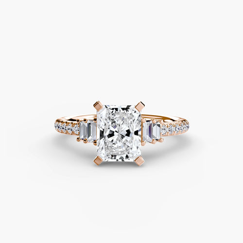Solitaire with Pavé 4.