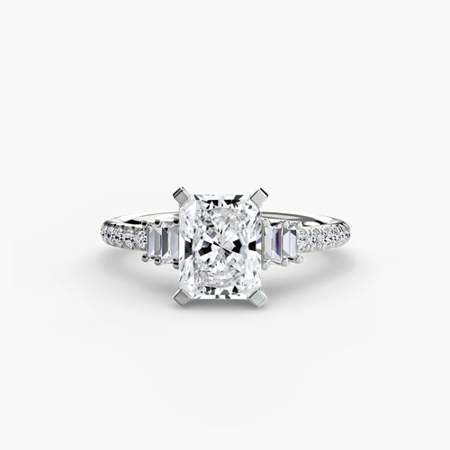 Solitaire with Pavé 4.