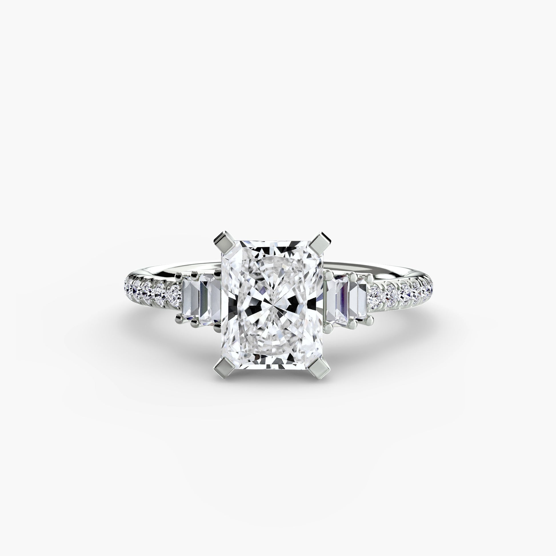 Solitaire with Pavé 4.