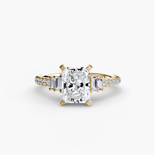 Solitaire with Pavé 4.