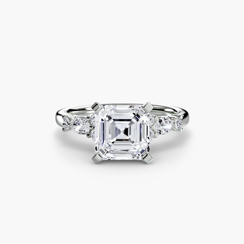 The Floral Accent Solitaire.