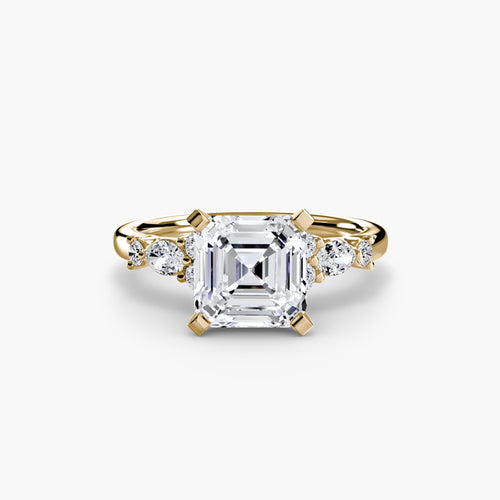 The Floral Accent Solitaire.