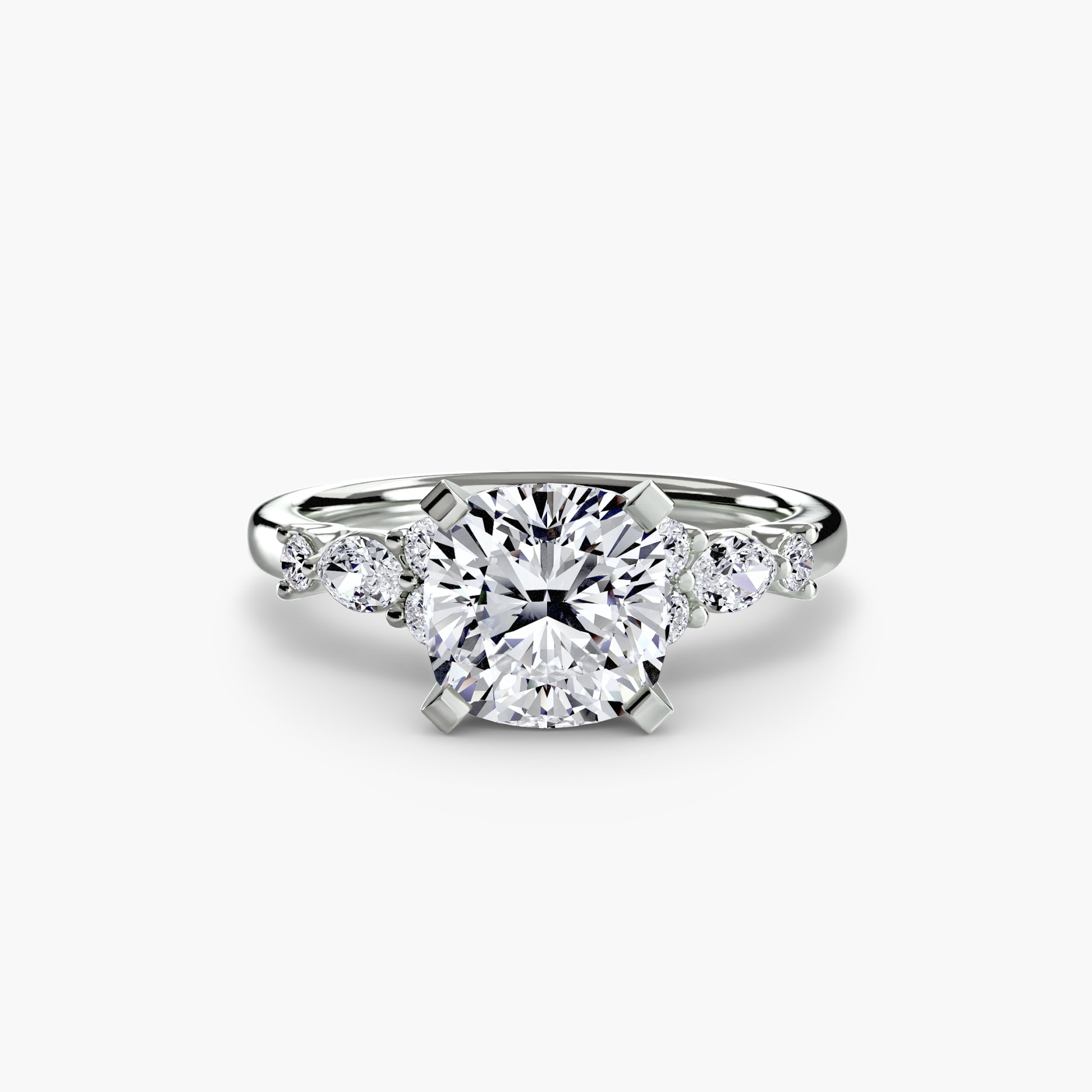 The Floral Accent Solitaire.