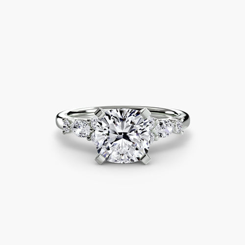 The Floral Accent Solitaire.
