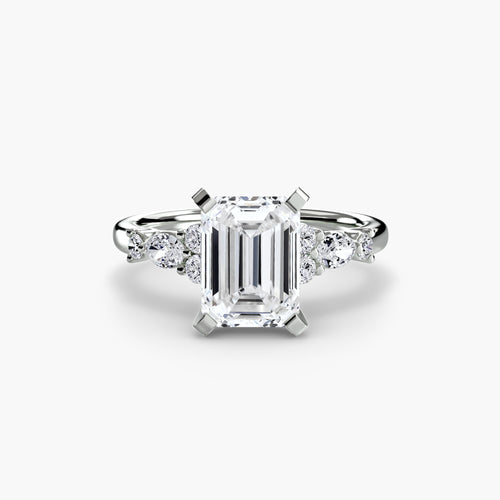 The Floral Accent Solitaire.