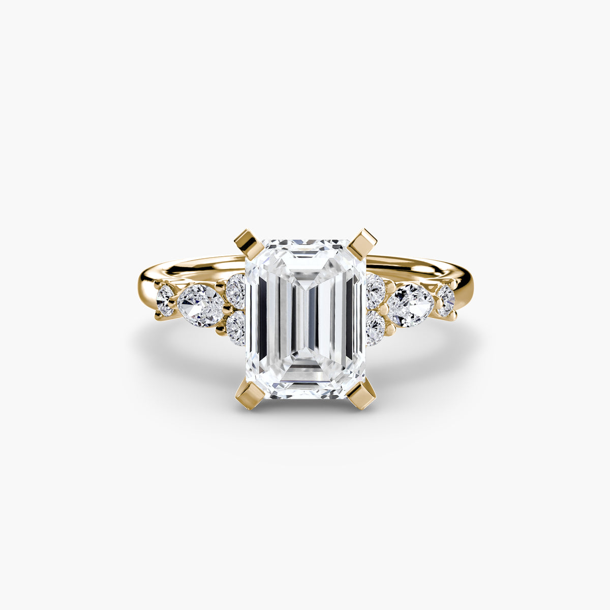 The Floral Accent Solitaire.