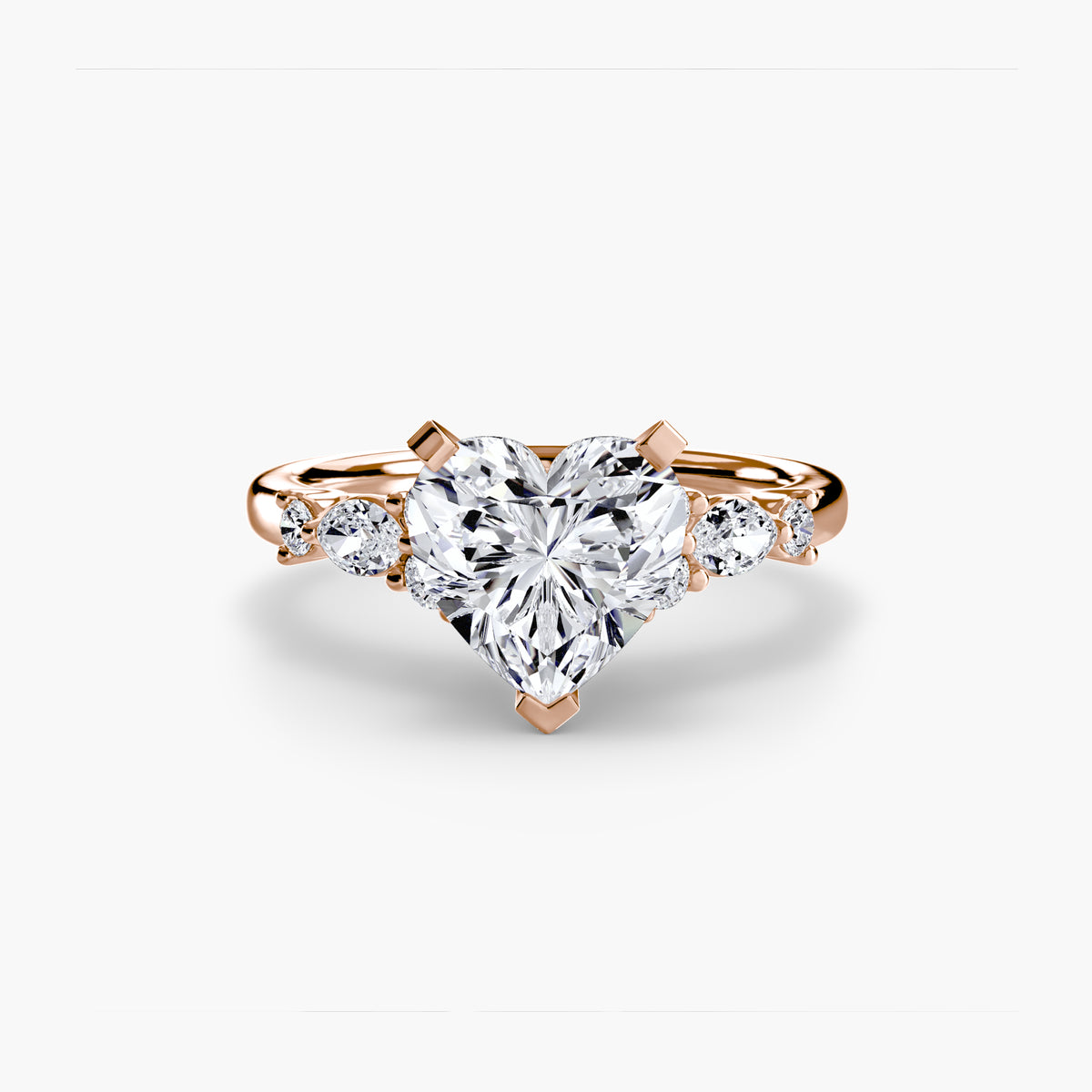 The Floral Accent Solitaire.