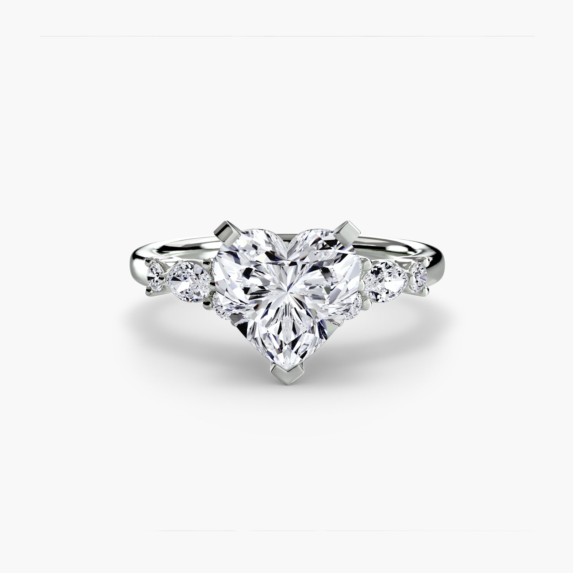 The Floral Accent Solitaire.