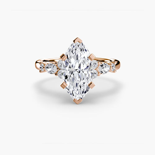 The Floral Accent Solitaire.