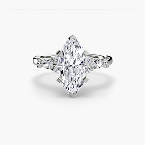 The Floral Accent Solitaire.