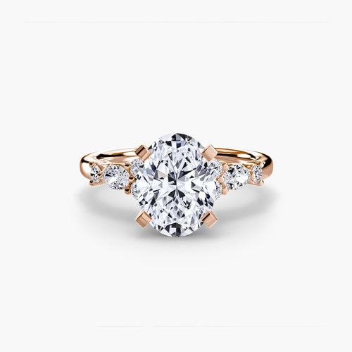 The Floral Accent Solitaire.