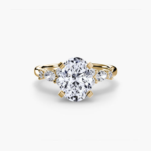 The Floral Accent Solitaire.