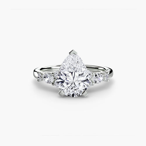 The Floral Accent Solitaire.